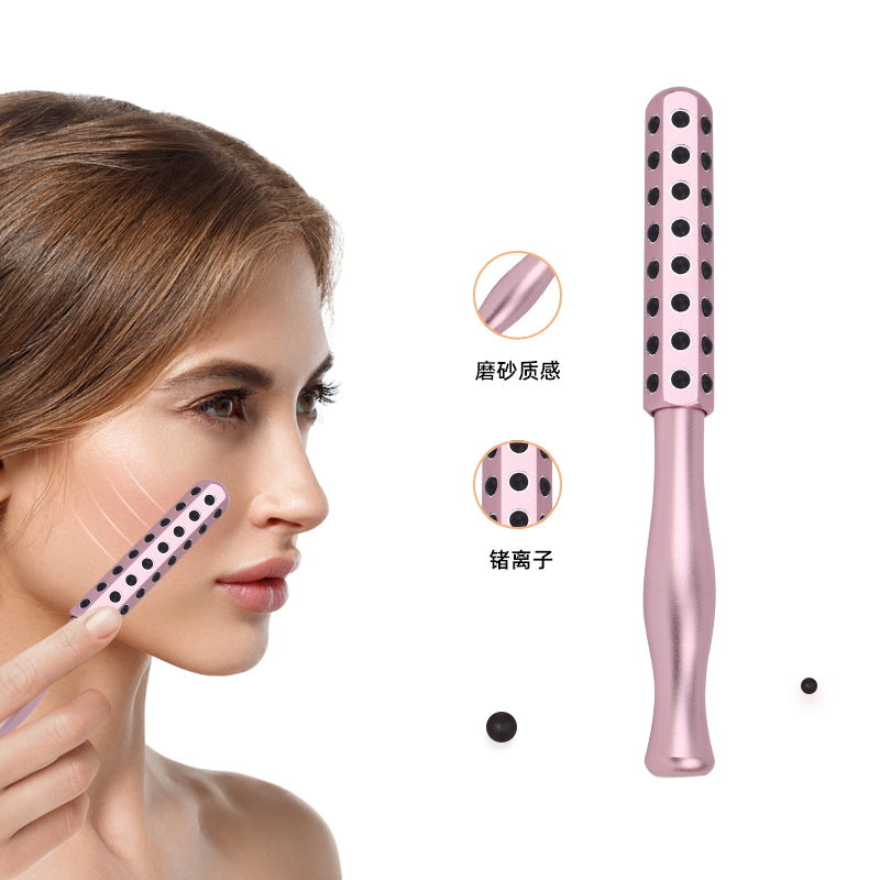 48 Germanium Grain Beauty Stick Facial Lifting And Tightening Massager Household Manual Facial Beauty Device