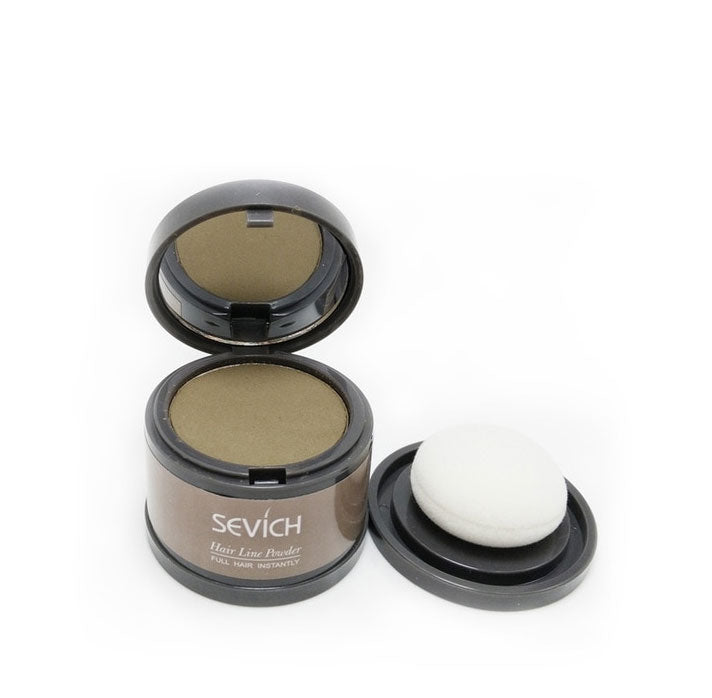 Makeup Hair Line Shadow Powder Eyebrow Powder Extract Easy to Wear Make Up neat symmetry hairline with Mirror Puff Fibers