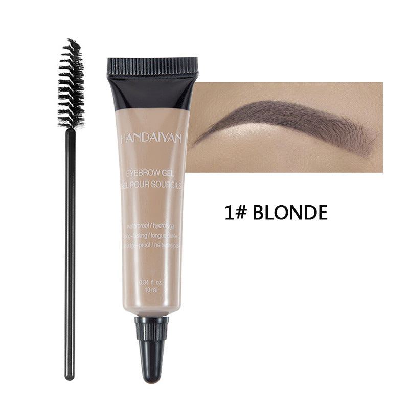HANDAIYAN EYEBROW GEL Eyebrow Glue Waterproof Non-Smudge Stereotype Liquid Eyebrow Dye