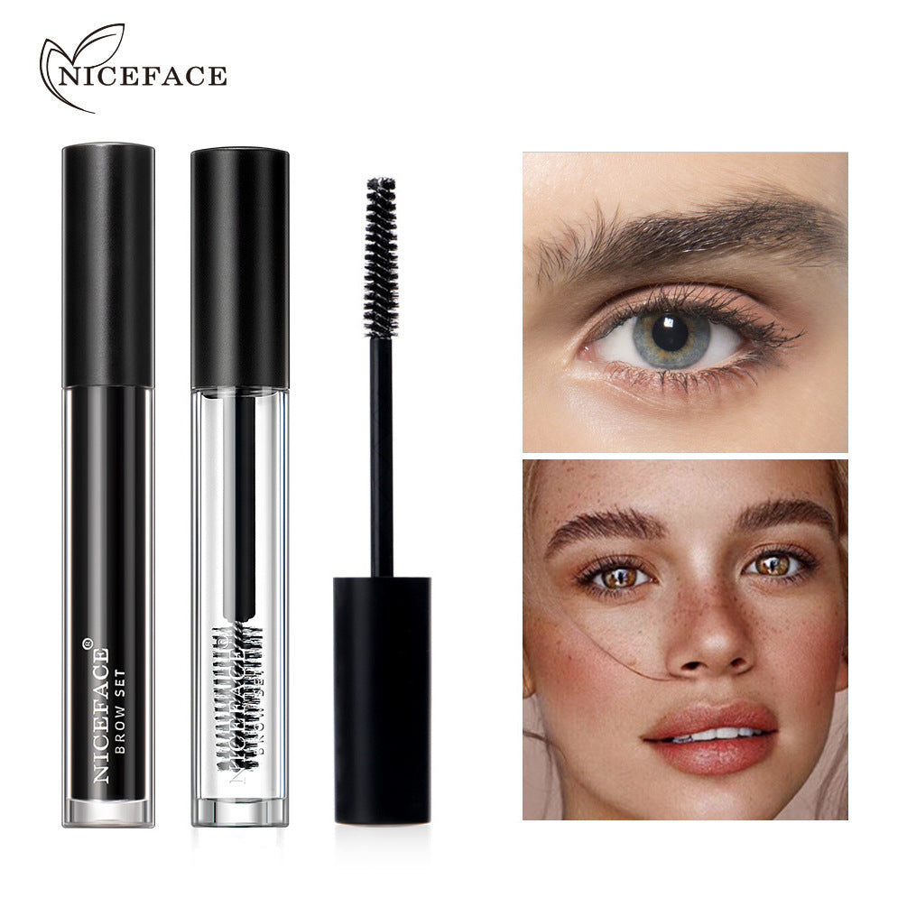 NICEFACE Eyebrow Styling Liquid Colorless Transparent Waterproof Sweat-Proof And Not Easy To Decolorize Eyebrow Black Repair Liquid