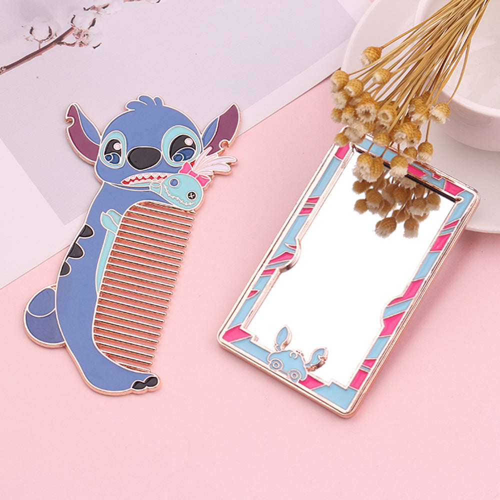 Stitch Doll Styling Comb Makeup Mirror Stitch Hair Comb Giveaway Gift