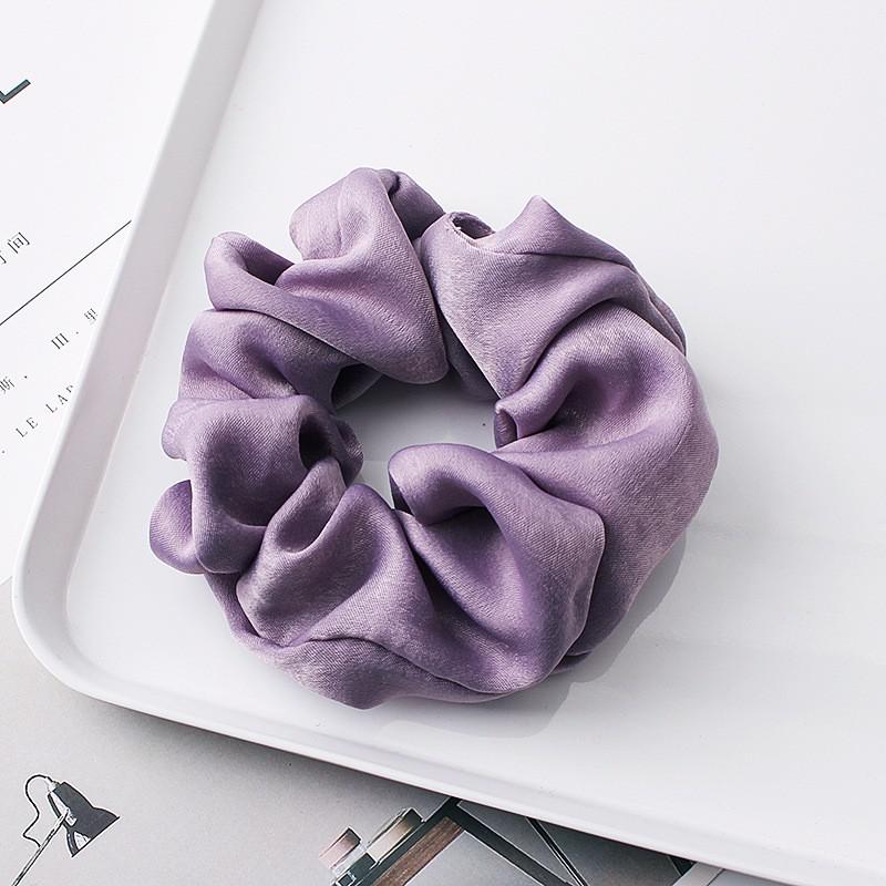 New Hot Sale Elastic Hair Ties Bands And Mask Sets Solid Color Hair Accessories For Women Girls Headband Scrunchie
