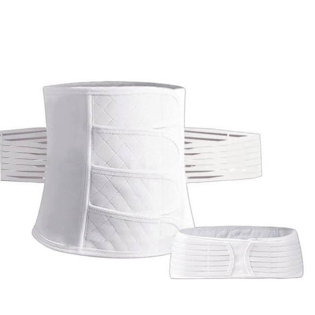 2pcs/set Four Ear Gauze Abdomen Belt Postpartum Corset Belt Maternal Caesarean Section To Produce Enhanced Body Shaping Belt