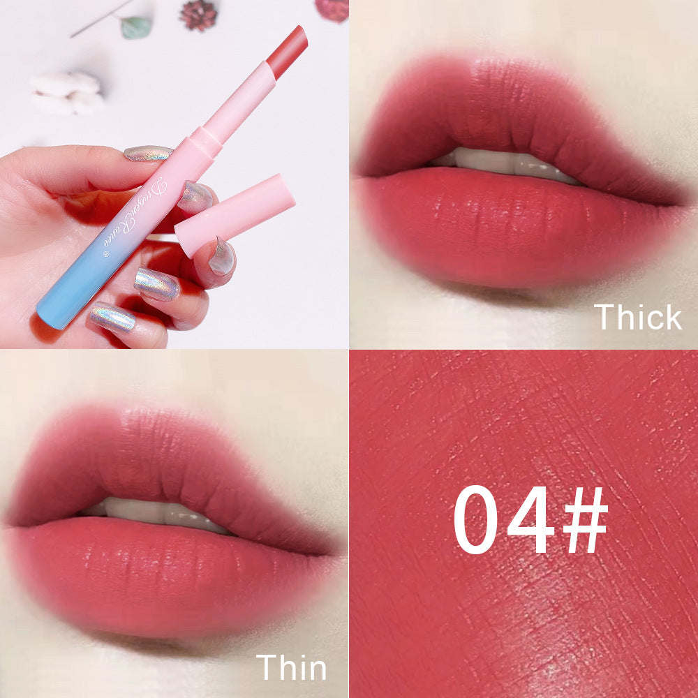 Makeup Automatic Rotating Lipstick Pen Matte Matte Lipstick Pen Not Easy to Decolorize Affordable Beauty Makeup