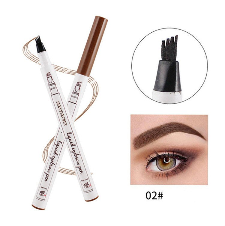 4 Colors 4 Head eyebrow pencil microblading eyebrow tattoo pen for brwi eyebrows shades makeup cosmetics sourcil eye brow pencil