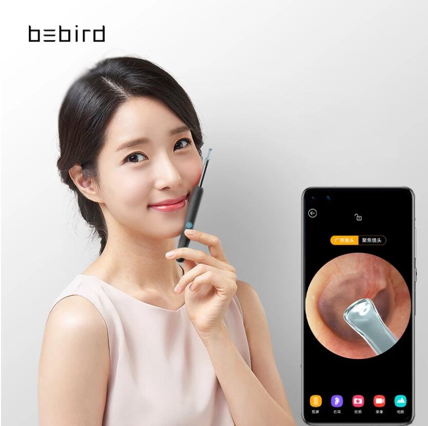 Bebird R1 Smart Visual Ear Sticks Endoscope Ear Picker Tool Set Earpick Mini Camera Otoscope Health Care Ear Cleaner