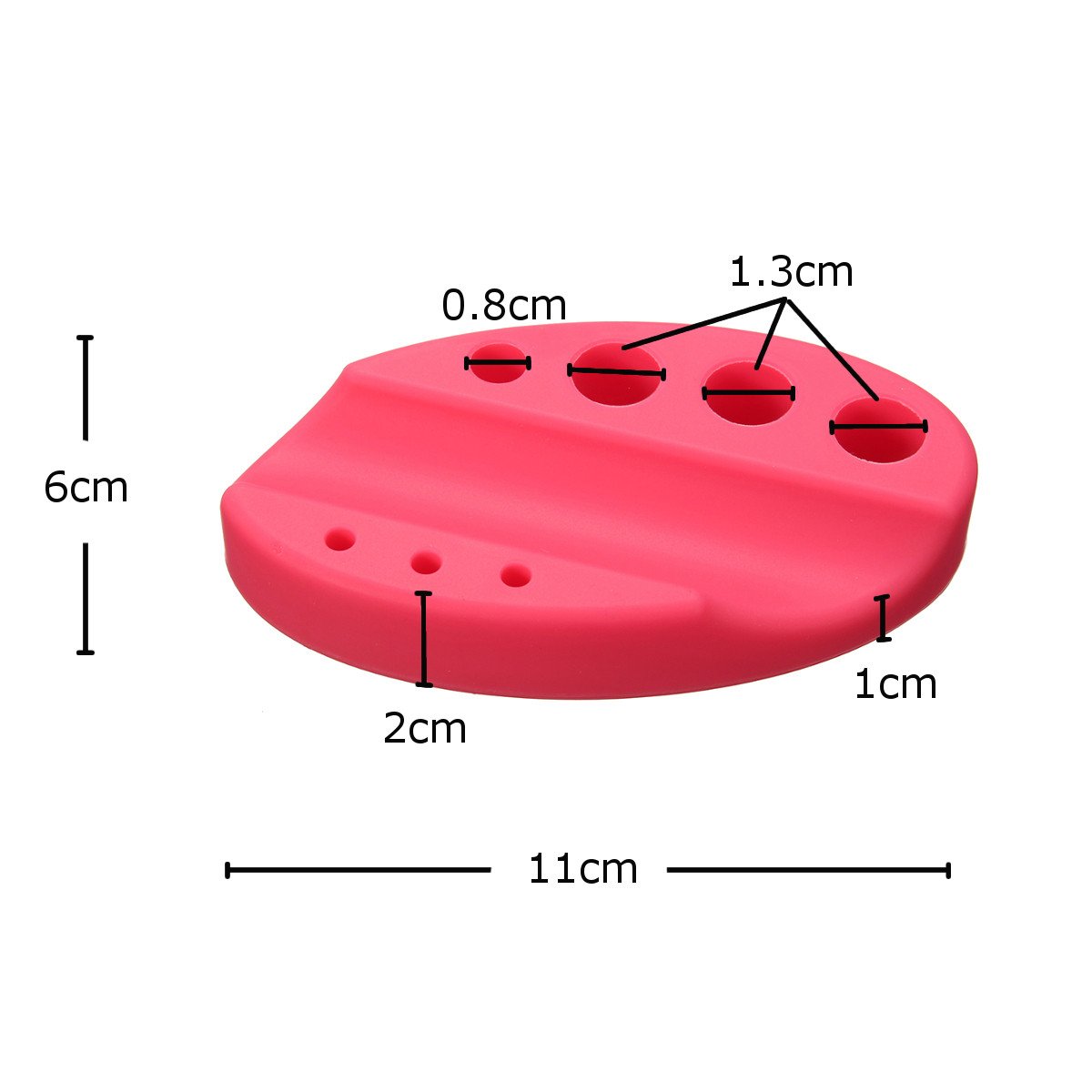 Oval Silicone Tattoo Tool Pen Holder Stand For Microblading Pigment Ink Cup Machine Permanent Makeup Tattoo Accessories