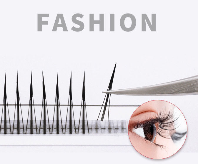 A-Type False Eyelashes Grafted Eyelashes Single Cluster Eyelashes Planting Hair