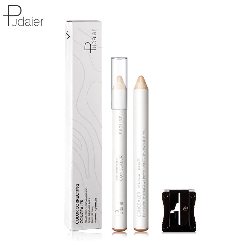 Pudaier Brightening And Correcting Concealer Pen Face Lip Cover Dark Circles Under Eyes Improve Acne Marks And Stains Flawless Concealer