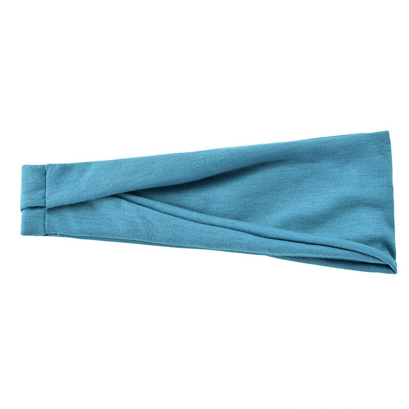 Sports headband women's yoga headband men's running headband sweat absorbing headscarf