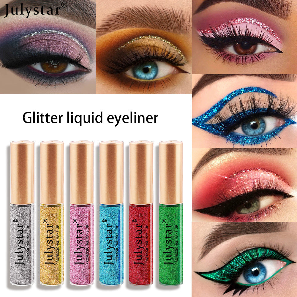 Waterproof Oil Proof Non Smudging Eyeliner Liquid Eyeliner Liquid Pen Pearl Colored Eyeliner Pen