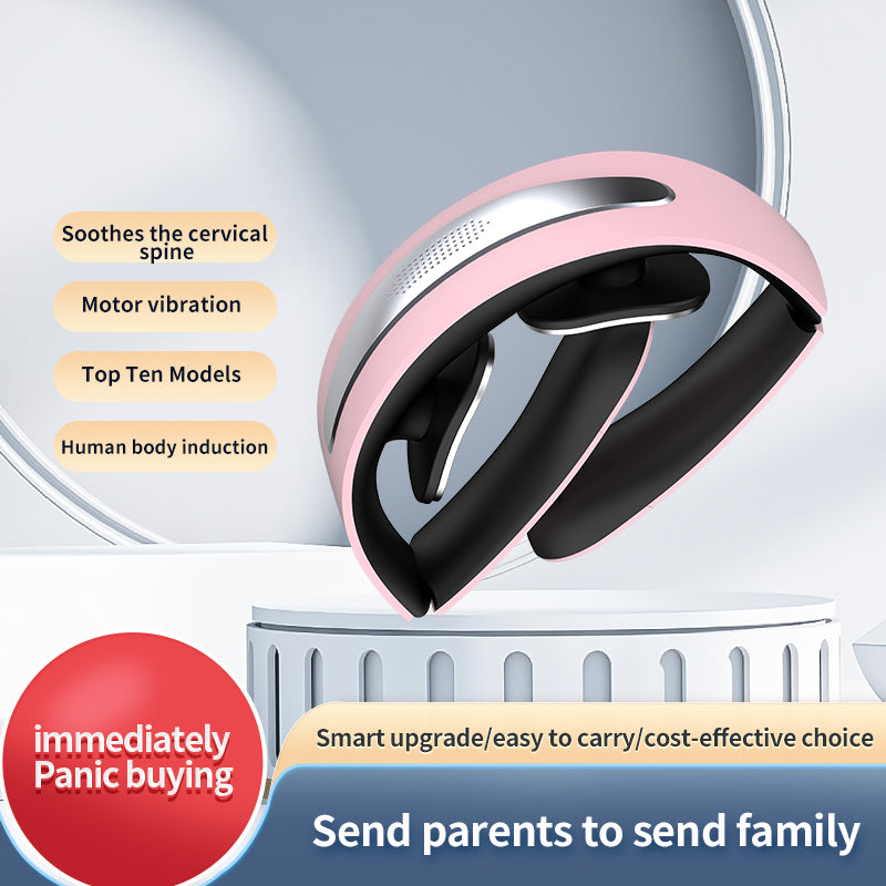 Portable Cervical Spine Massager Mini Compact Foldable Smart Neck Massager Shoulder And Neck Massager