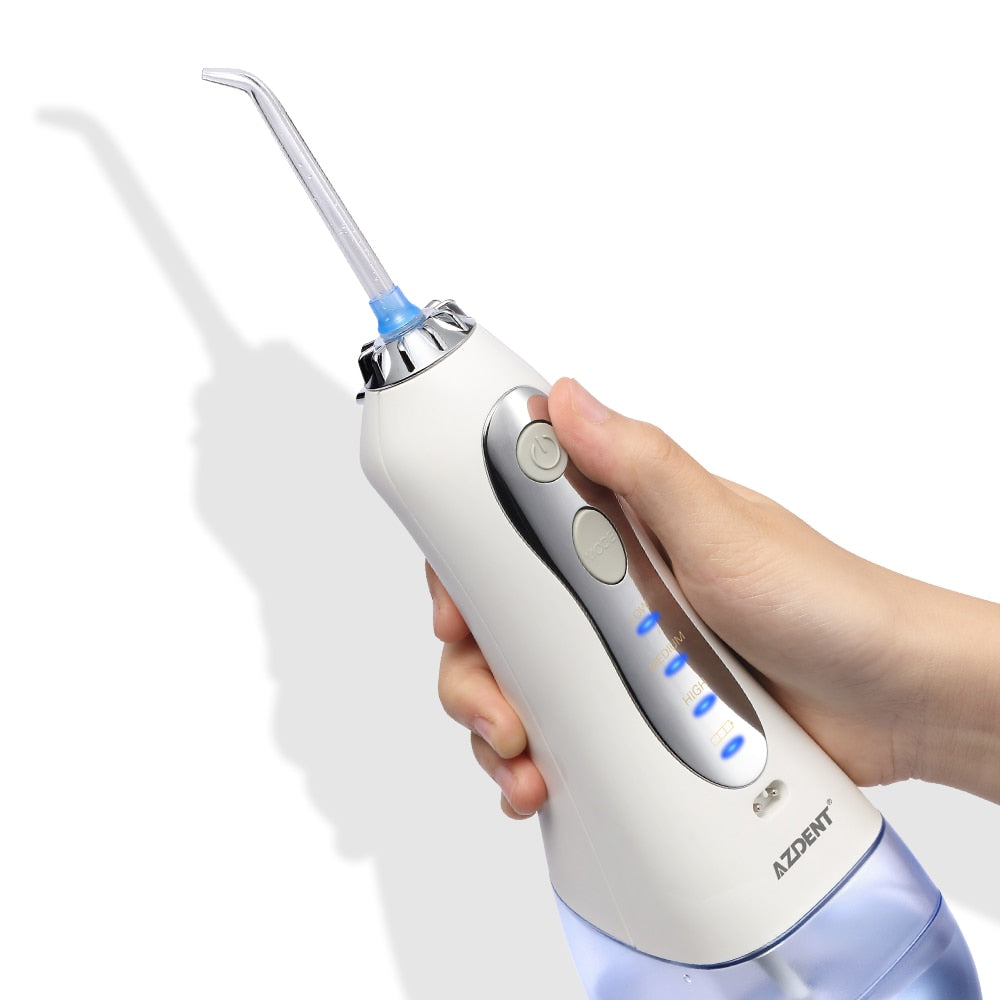 3 Modes Cordless Oral Irrigator Portable Water Dental Flosser USB Rechargeable Water Jet Floss Tooth Pick 5 Jet Tips 300ml