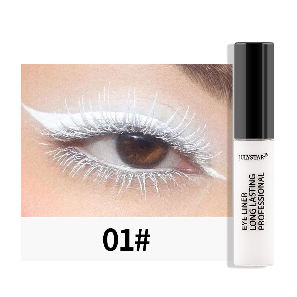 Waterproof Oil Proof Non Smudging Eyeliner Liquid Eyeliner Liquid Pen Pearl Colored Eyeliner Pen