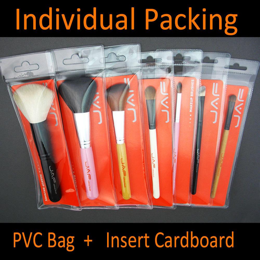 #07 Retail Small fan powder brush fiber hair professional makeup brush fan 07SWF