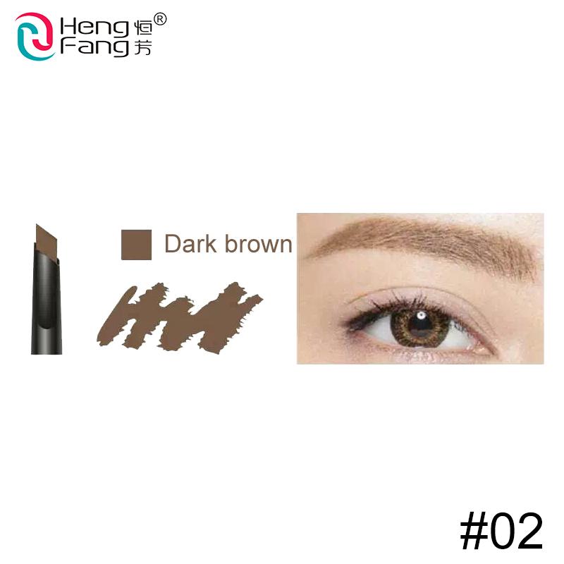 5 Colors 24 Hours Long-lasting Double-headed Eyebrow Pencil Soft and Smooth Fashion Eye brow 0.12g Makeup Brand HengFang #H6511