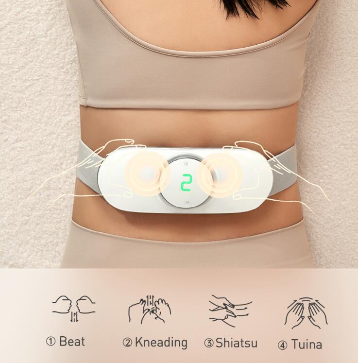 Waist Massager Lumbar Spine Massager Waist Belt Lumbar Disc Herniation Back Soothing Home Heating Cervical Spine Massager
