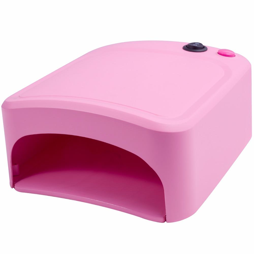 36W UV Lamp Gel Nail Dryer Nail Lamp Curing for UV Nail Gels Polish Nail Art Tools 818