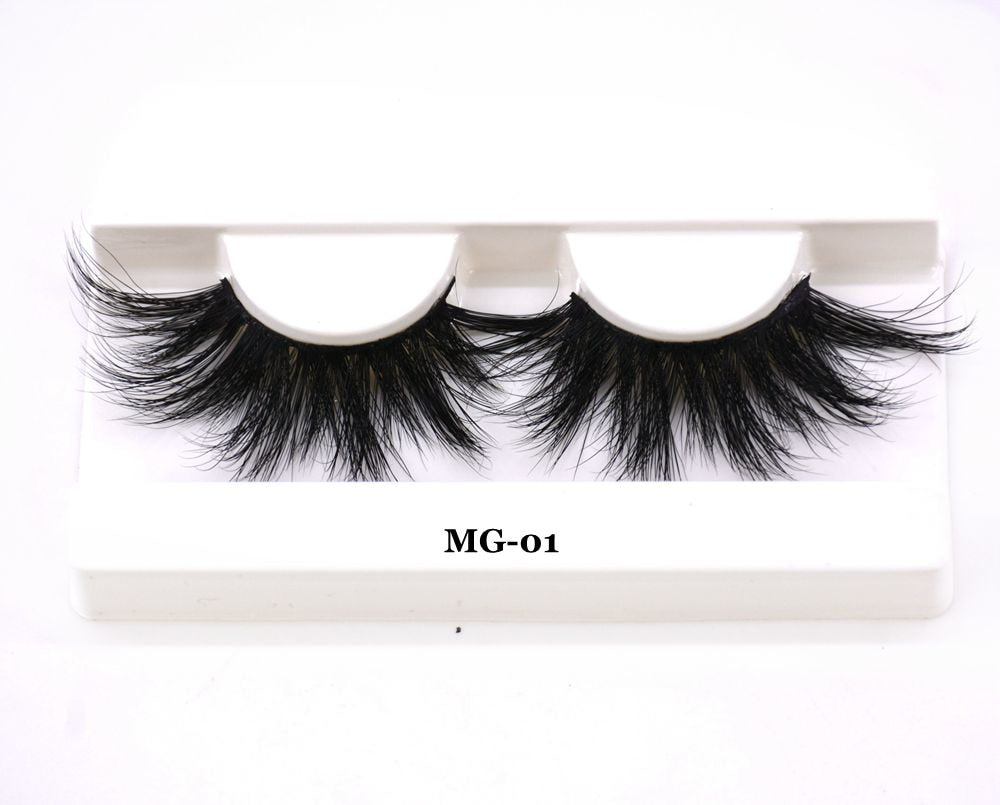 NEW 25mm Long 3D mink lashes extra length mink eyelashes Big dramatic Mink Lashes 100% Cruelty free Handmade thick false eyelash