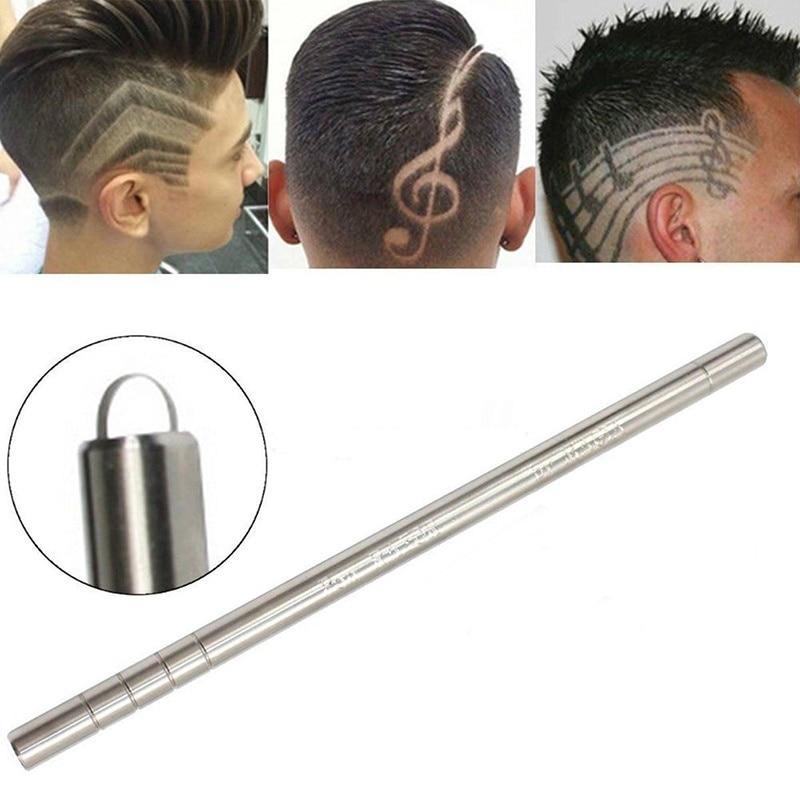 Blades Hair carving pen magic oil head notch man hair refined steel razor pen