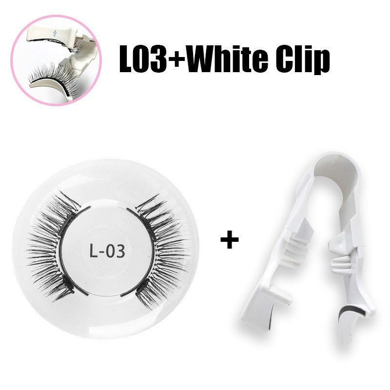 Magnetic false eyelashes set one pair magnetic false eyelashes natural thick and long false eyelashes quantum eyelashes