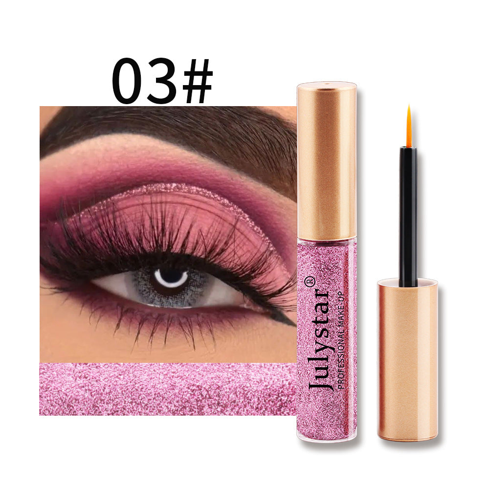 Waterproof Oil Proof Non Smudging Eyeliner Liquid Eyeliner Liquid Pen Pearl Colored Eyeliner Pen