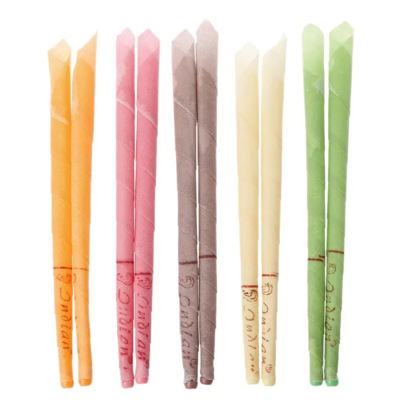 16Pcs Ear Wax Cleaner Removal Indian Coning Fragrance Ear Candles Healthy Care Ear Care Random Color