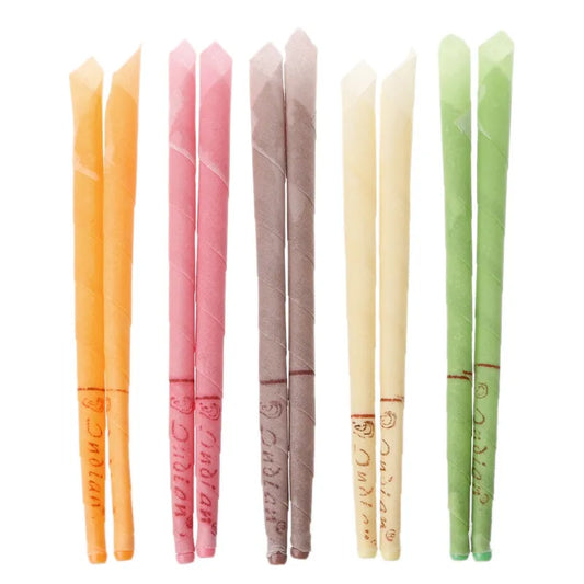 16Pcs Ear Wax Cleaner Removal Indian Coning Fragrance Ear Candles Healthy Care Ear Care Random Color