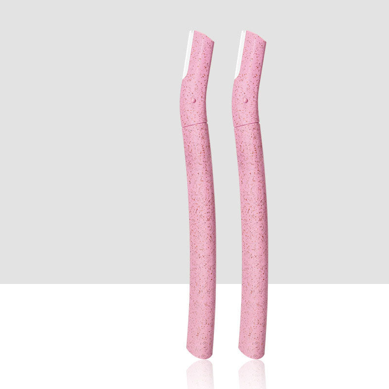 2 Pcs Eyebrow Trimmer Set Macro Safety Eyebrow Razor Ladies Eyebrow Shaver Shaved Eyebrow Knife Beauty Tool