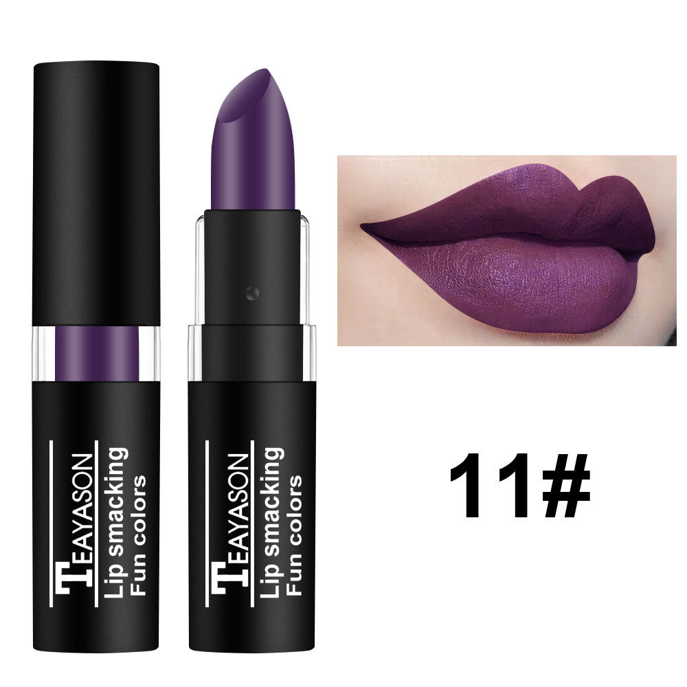 Lipstick White Nude Vampire Olive Green Black Purple Halloween Creative Makeup Retro