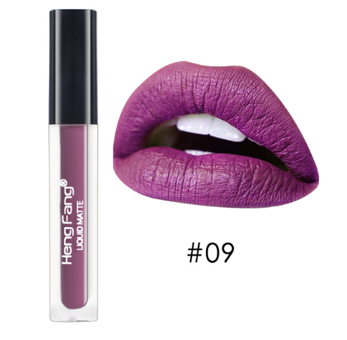 Long-lasting Waterproof Matte Liquid Lipstick 20 Colors Lip Gloss 2g Beauty Makeup Brand HengFang #H7014