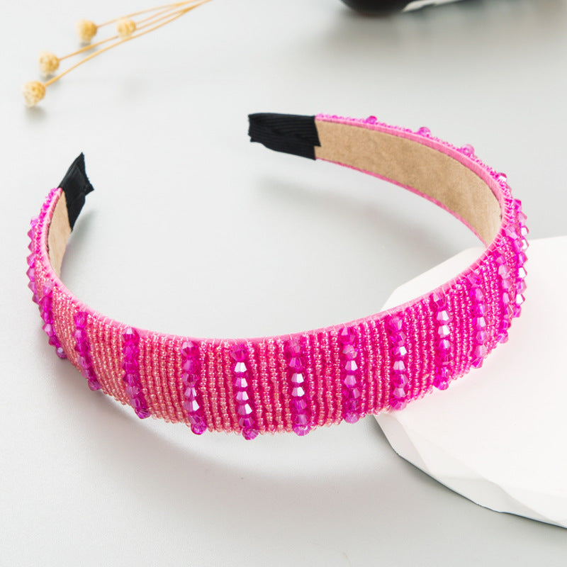 Hair Band Wash Face Hair Cave Headband Korean Cute Sweet Hair Ornaments Wide Side Headdress