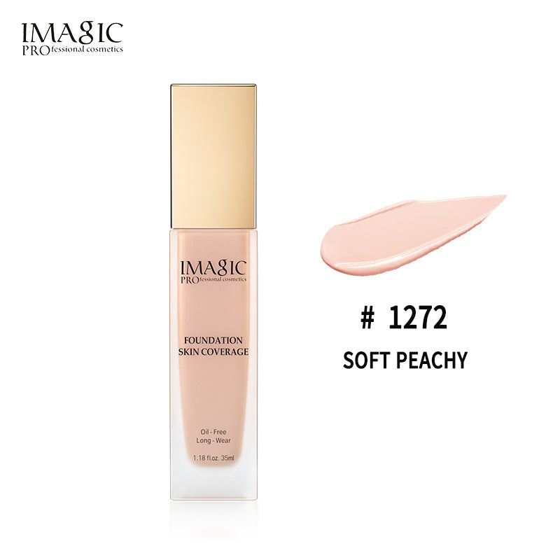 IMAGIC Small Golden Cover Liquid Light And Moisturizing Concealer Brightening Waterproof And Oil-Controlling Makeup