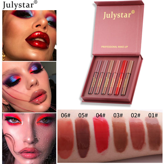 Hydrating Lip Honey Hydrogloss Mirror Lip Cheek Dual Purpose Six piece Set Lip Glaze Labial glaze