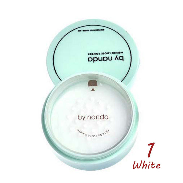 DA NANDA 3 Colore Translucent Pressed Powder Con Soffio Liscia Viso Trucco Prodotti di base Impermeabile Cipria In Polvere