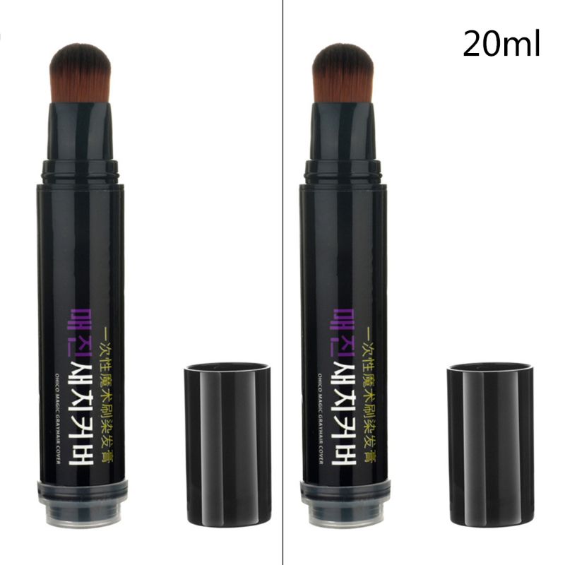 One-Time Natural Herb Hair dye Instant Gray Root Coverage Hair Color Modify Cream Stick Temporary Cover Up White Hair Colour Dye