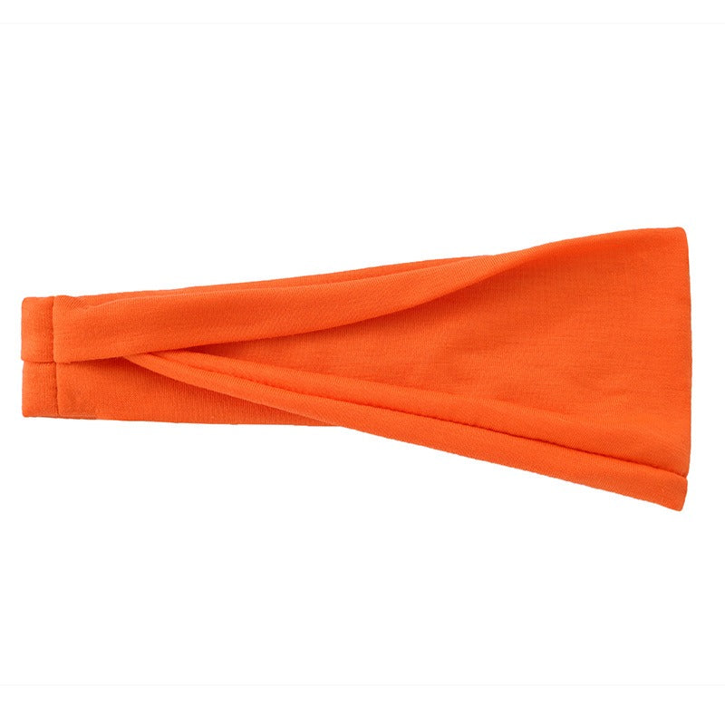 Sports headband women's yoga headband men's running headband sweat absorbing headscarf
