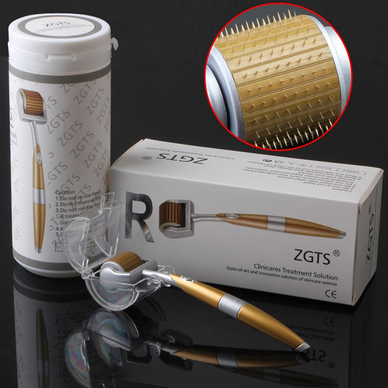 ZGTS192 Derma Roller Titanium Stainless Steel Needles For Facial Skin Care Microneedle Derma Rollering Therapy