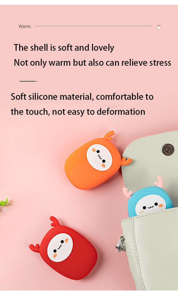 Self Heating Replacement Core Silicone Warm Hand Egg Mini Portable Hand Warmer In Winter