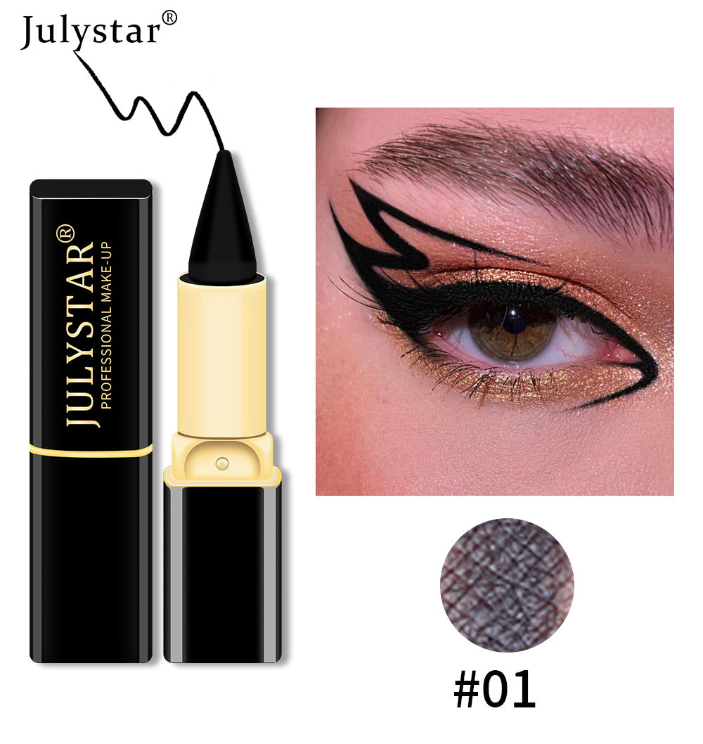 Long-Lasting Eyeliner Waterproof And Oil-Resistant Not Easy To Smear Long-Lasting Quick-Drying Sweat Does Not Smudge Color Eyeliner