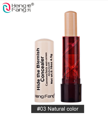 8 Colors Concealer Stick Hide The Blemish Highlight Bronzers 4.5g New Arrival Face Makeup Brand HengFang #H8457