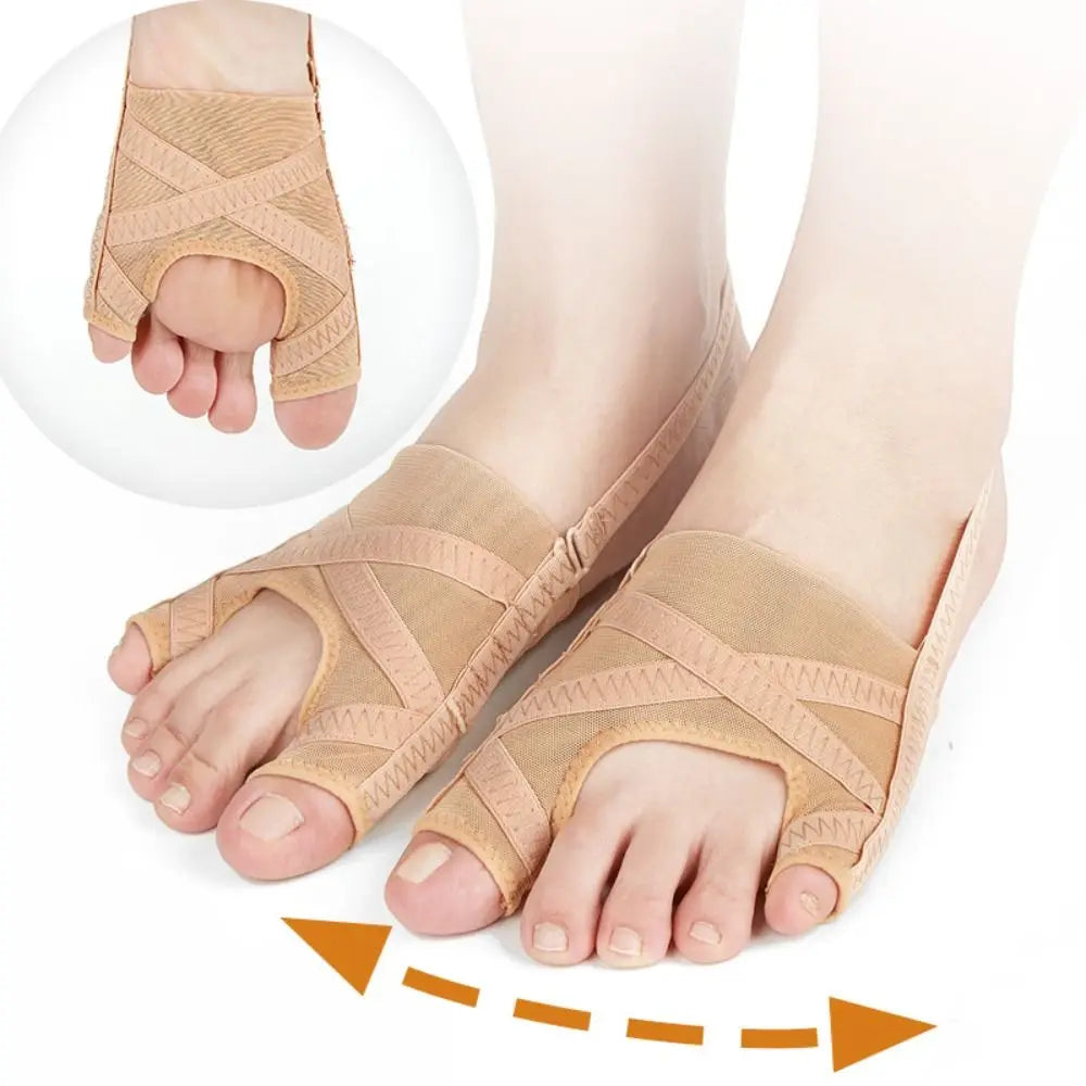 Fabric Bunion Corrector For Hallux Valgus Easy to Wear Bunion Socks Breathable Sleeve Spacer Separator Toe Corrector Running