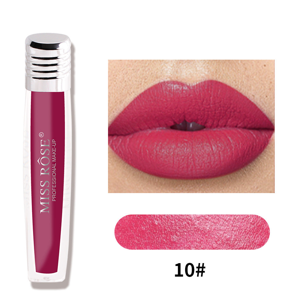Candy Pearl Lip Gloss Liquid Matte Lip Gloss Without Color Loss And Non-Sticky Cup Velvet Lip Glaze