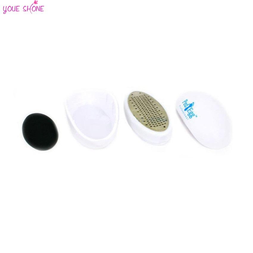 YOUE SHONE 1pcs Pedicure Ped Pod Egg File Foot Smooth Care Dry Hard Skin Remover Feet Care Home Use