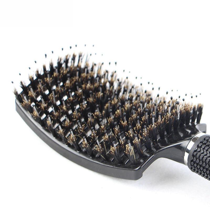 Hairbrush Bristle Nylon Comb Hair Scalp Massage Salon Hairdressing Styling Tools