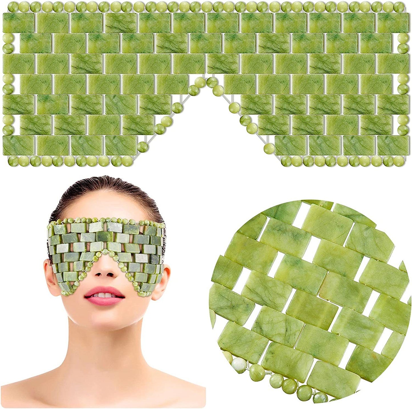 Jade Eye Curtain Beauty Curtain Eye Protection Jade Eye Curtain Beauty Ice Eye Mask