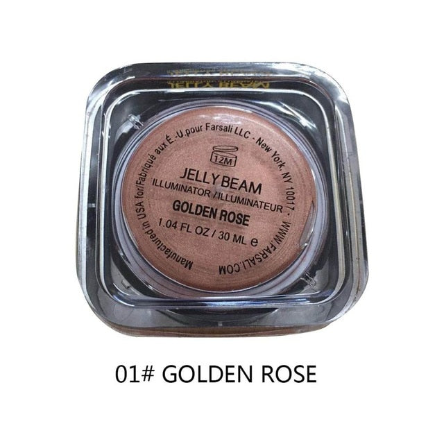 1pcs Mix Face Makeup Highlighter Shimmer Liquid Highlighting Foundation Long-lasting Essence Moisturizer 6 Colors Face Makeup