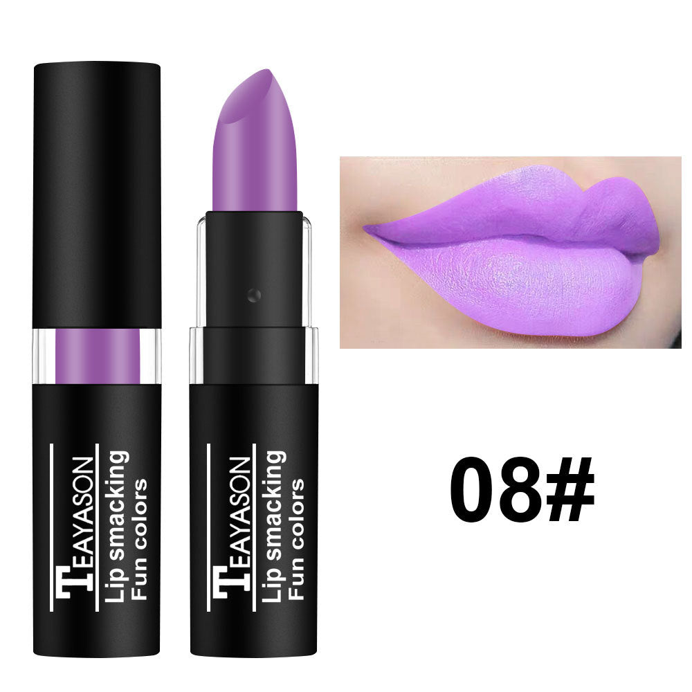 Lipstick White Nude Vampire Olive Green Black Purple Halloween Creative Makeup Retro