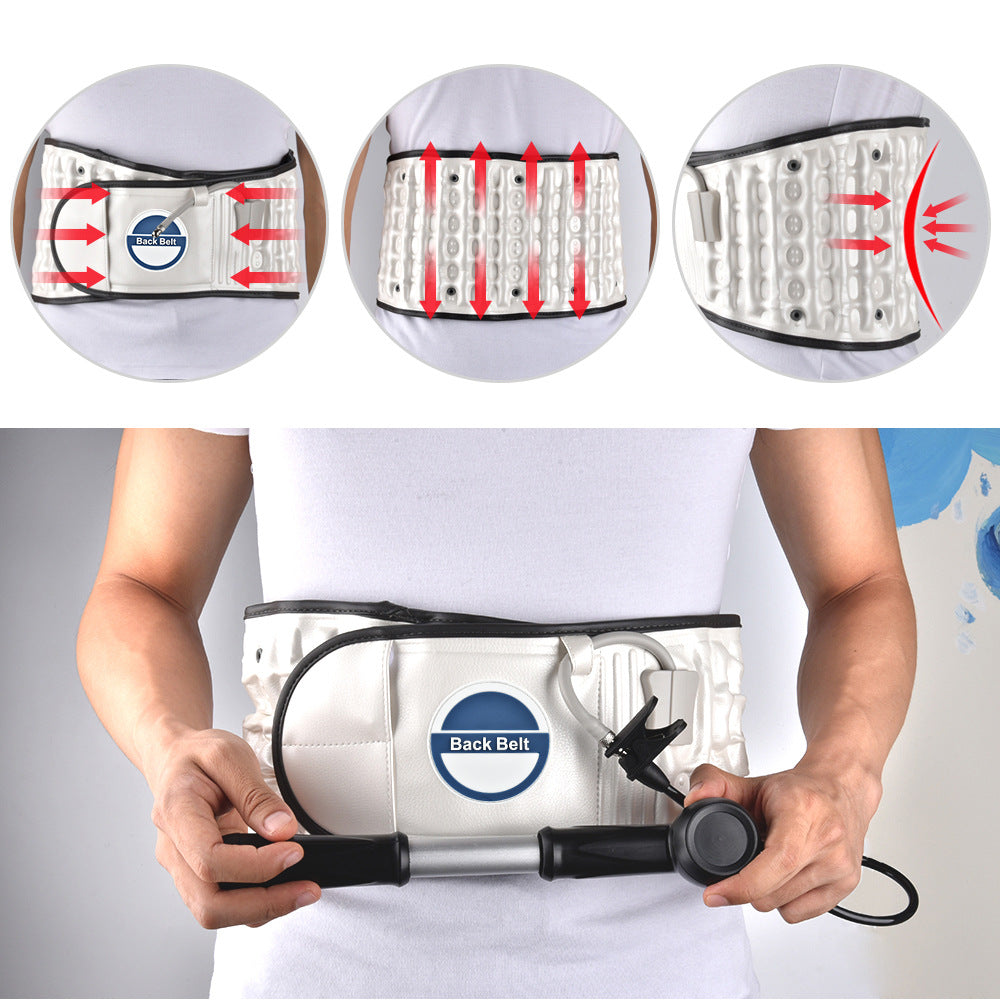 HailiCare Inflatable Belt Home Health Care Fixed Leash Belt Waist Tractor