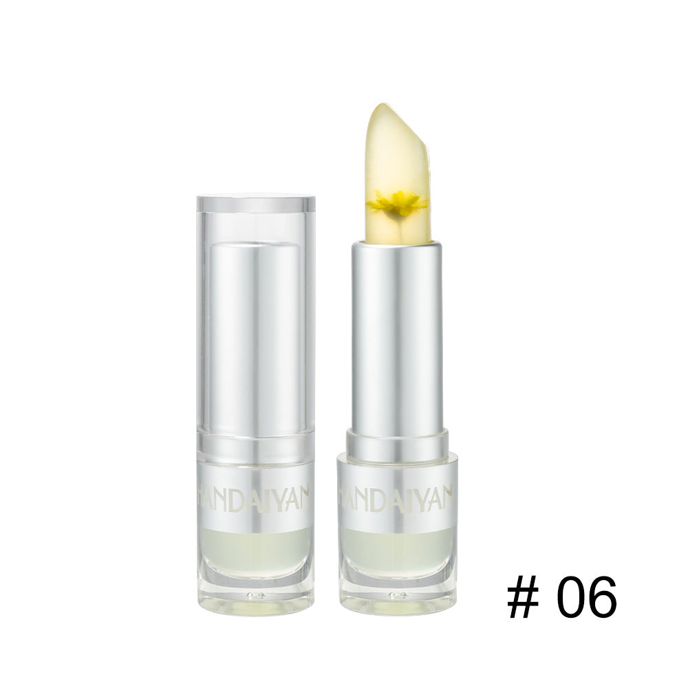 HANDAIYAN Warm Lipstick Flower Color Changing Moisturizing Lipstick Is Not Easy To Fade And Does Not Take Off Makeup